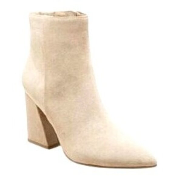A New Day Tan Block Heeled‎ Boots Size 11 - Picture 1 of 9